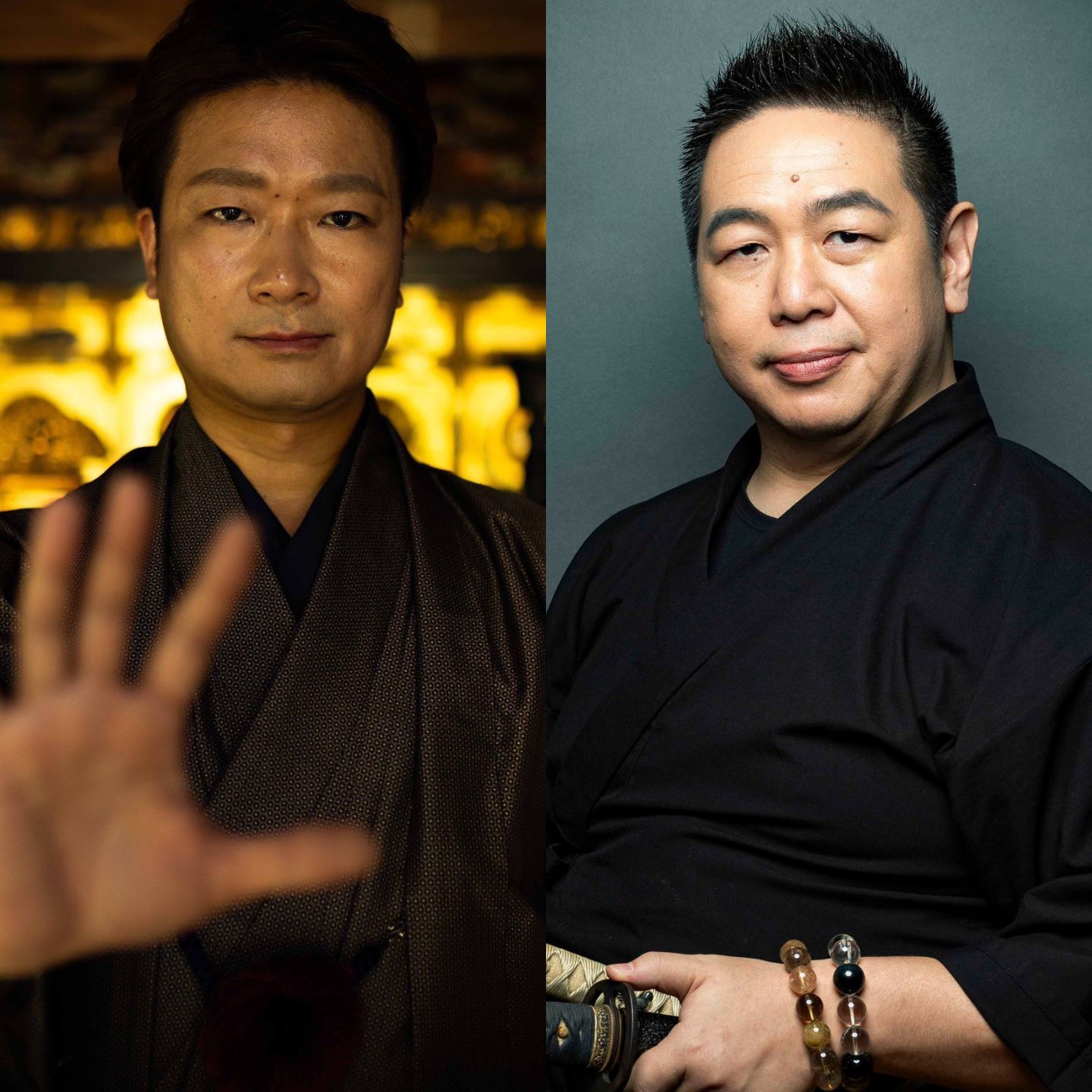 龍皇院蒼、生観院将陰多聞近衛